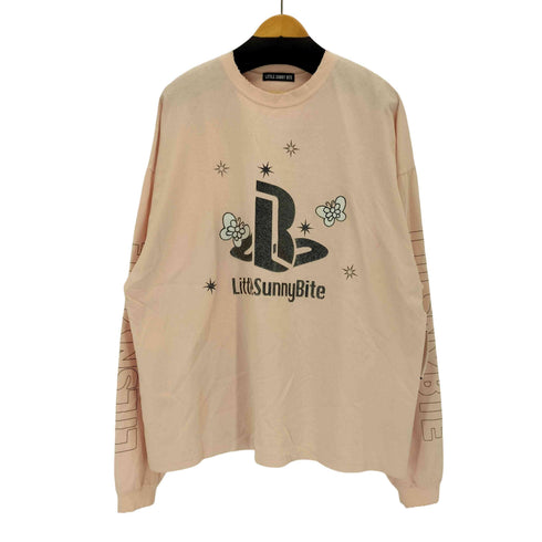 リトルサニーバイト little sunny bite L/S プリントクルーネックTシャツ レディース JPN:M