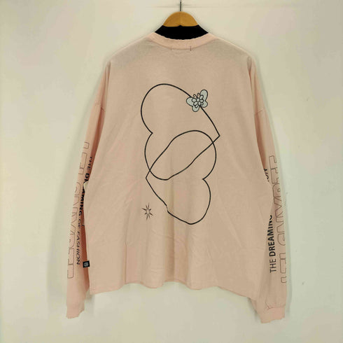 リトルサニーバイト little sunny bite L/S プリントクルーネックTシャツ レディース JPN:M