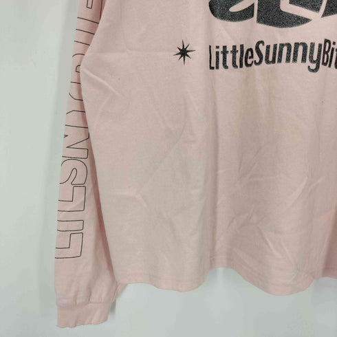 リトルサニーバイト little sunny bite L/S プリントクルーネックTシャツ レディース JPN:M