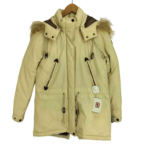 エーグル AIGLE WINDSTOPPER ウィンドストッパー ファーフード付 ダウン モッズコート レディース import:M
