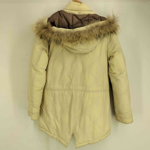 エーグル AIGLE WINDSTOPPER ウィンドストッパー ファーフード付 ダウン モッズコート レディース import:M