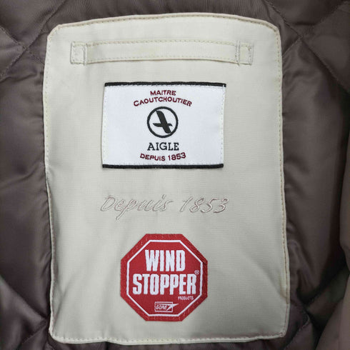エーグル AIGLE WINDSTOPPER ウィンドストッパー ファーフード付 ダウン モッズコート レディース import:M