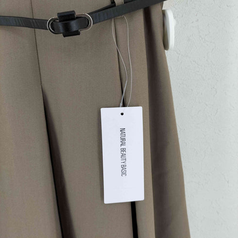 ナチュラルビューティーベーシック NATURAL BEAUTY BASIC ベルテッドタックジャンスカ レディース JPN:S
