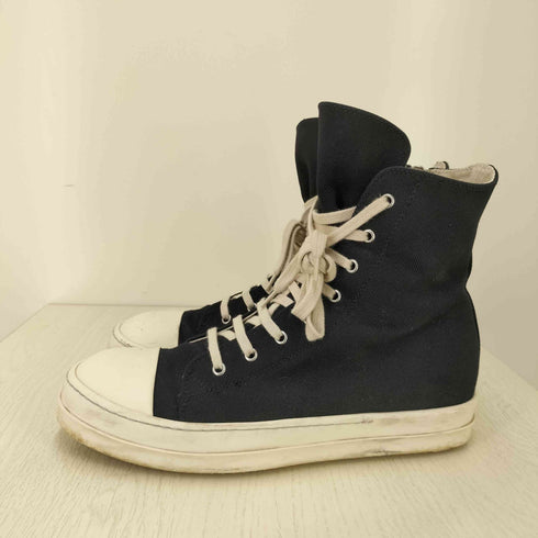 ダークシャドウバイリックオウエンス DRKSHDW by Rick Owens RAMONES sneakers hi ラモーンズ キャンバス メンズ 43