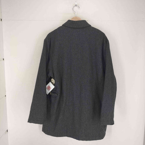 ポールスチュアート Paul Stuart ウール混ライナー付き比翼ステンカラージャケット メンズ import:L