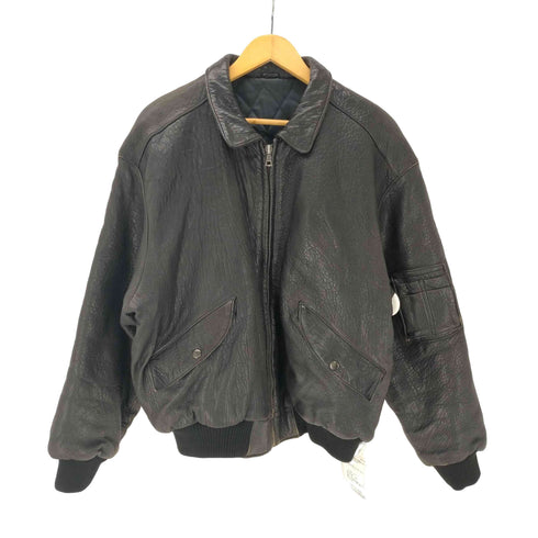 マリテフランソワジルボー MARITHE FRANCOIS GIRBAUD 80-90S MILLESIMES シープレザー フライト ジャケット ririジップ メンズ import:M
