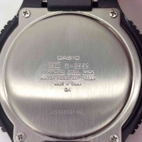 カシオ CASIO W-S220 メンズ