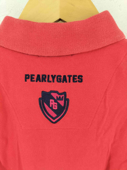 パーリーゲイツ PEARLY GATES 刺繍ロゴ ポロシャツ レディース JPN:0
