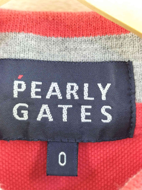 パーリーゲイツ PEARLY GATES 刺繍ロゴ ポロシャツ レディース JPN:0