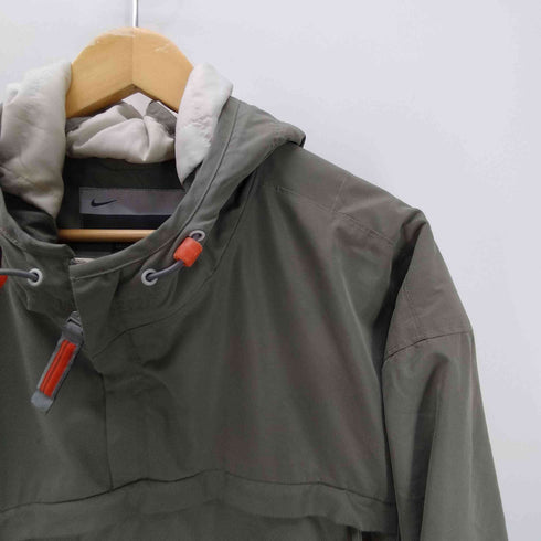 ナイキ NIKE 00S 00AW グレータグ マルチジップ ポケット パフ アノラック パーカー ジャケット メンズ import:L