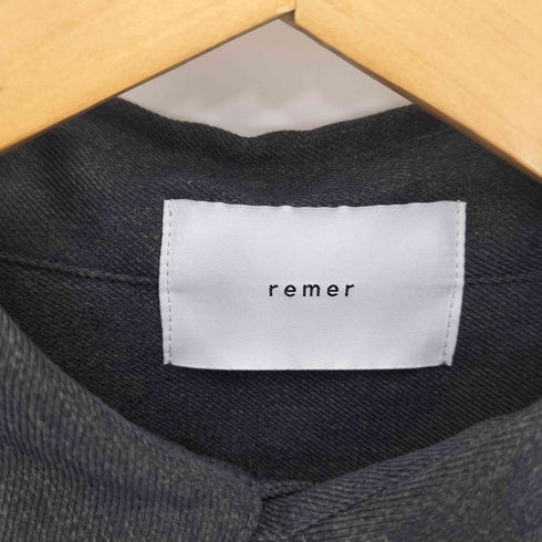 リメール remer LOOSE OVER SHIRT ルーズ オーバーシャツ メンズ