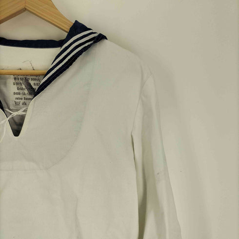 German Navy ドイツ海軍 80S 83年製セーラーシャツ レディース 33