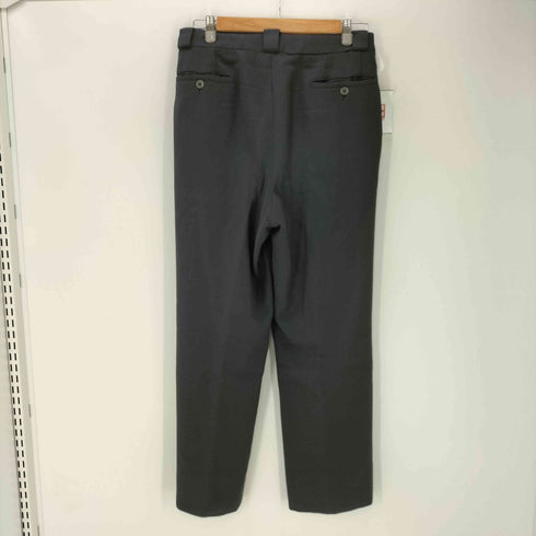 ジョルジオアルマーニ Giorgio Armani 90S イタリア製 黒タグ ウール レーヨン 2タック スラックス パンツ メンズ 46