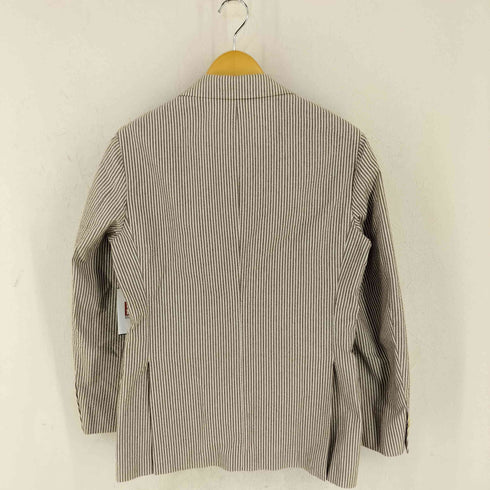 ユナイテッドアローズグリーンレーベルリラクシング UNITED ARROWS green label relaxing シアサッカー 3ボタン RGD NT SLP- ジャケット パンツ セットアップ メンズ 46 80