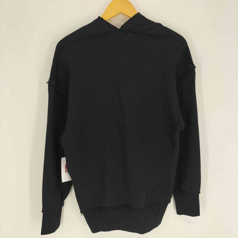 タケシコウサカバイワイズピンクレーベル TAKESHI KOSAKA by Y’s Pink Label 15AW カットオフ加工 キーネック プルオーバー スウェット インサイドアウト レディース JPN:2
