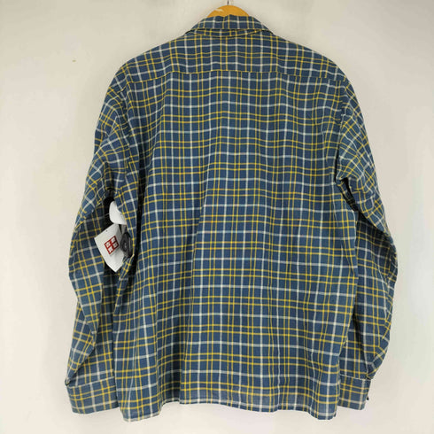 MANHATTAN 50-60S チェック L/S 開襟シャツ メンズ L