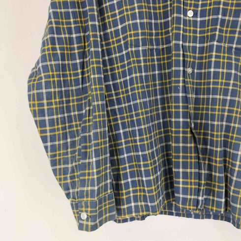 MANHATTAN 50-60S チェック L/S 開襟シャツ メンズ L