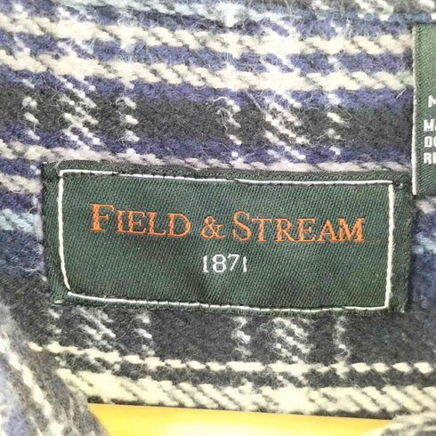 フイールドアンドストリーム FIELD&STREAM チェックネルシャツ メンズ import:M