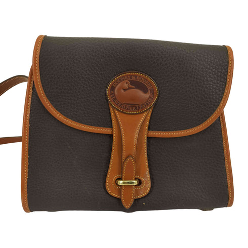 ドゥーニーアンドバーク DOONEY&BOURKE USA製 本革 レアーショルダーバッグ レディース