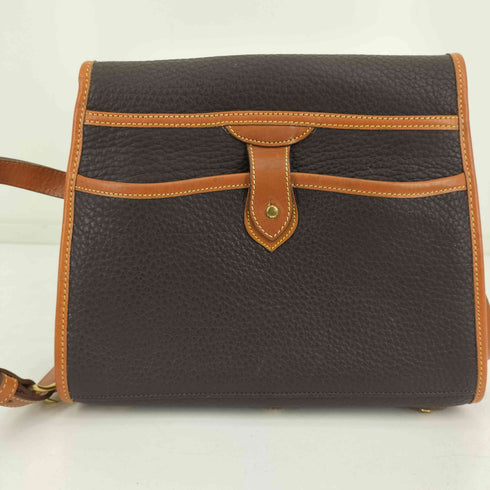 ドゥーニーアンドバーク DOONEY&BOURKE USA製 本革 レアーショルダーバッグ レディース