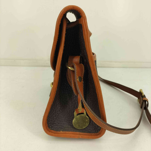 ドゥーニーアンドバーク DOONEY&BOURKE USA製 本革 レアーショルダーバッグ レディース