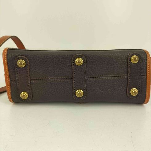 ドゥーニーアンドバーク DOONEY&BOURKE USA製 本革 レアーショルダーバッグ レディース