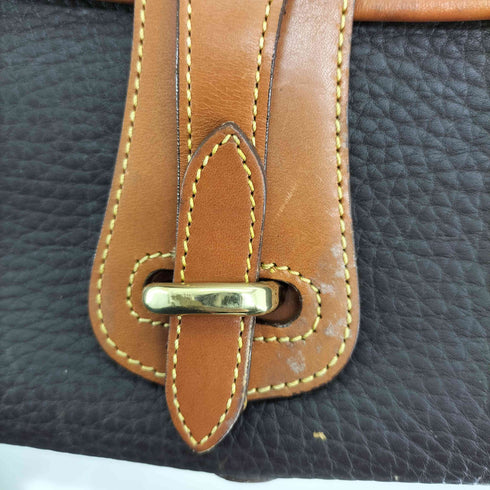 ドゥーニーアンドバーク DOONEY&BOURKE USA製 本革 レアーショルダーバッグ レディース