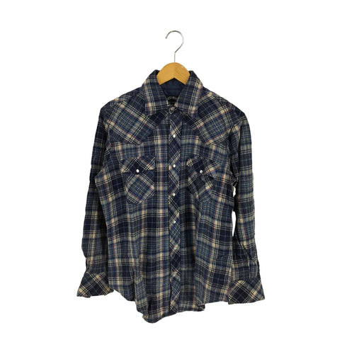 WEST WOOL 韓国製 チェックネルシャツ メンズ import:M