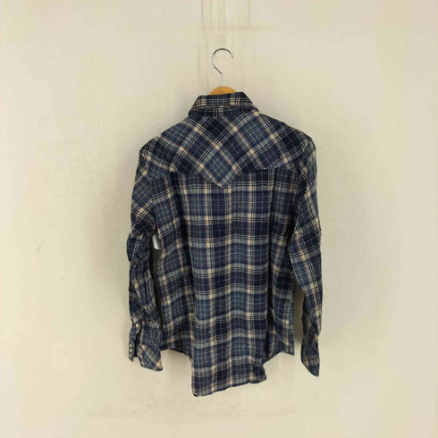WEST WOOL 韓国製 チェックネルシャツ メンズ import:M
