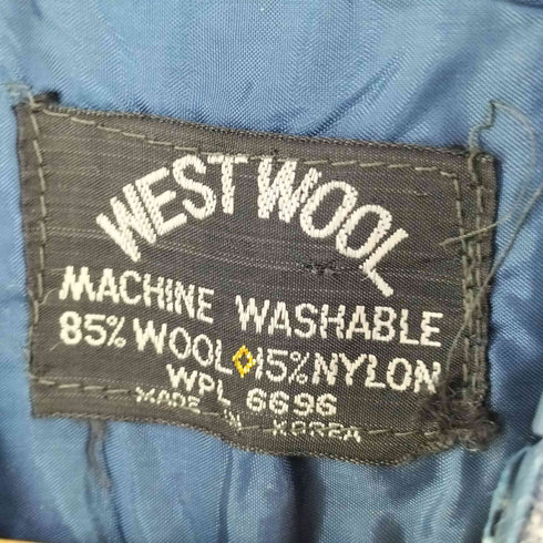 WEST WOOL 韓国製 チェックネルシャツ メンズ import:M