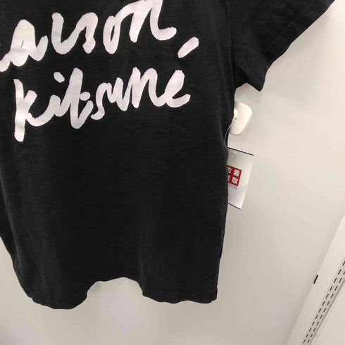 メゾンキツネ MAISON KITSUNE プリントデザイン Tシャツ レディース import:S