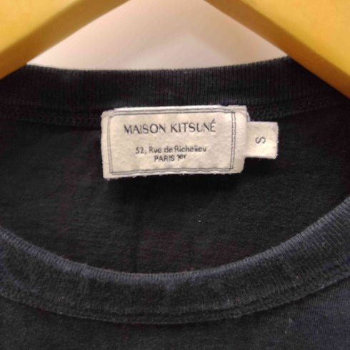 メゾンキツネ MAISON KITSUNE プリントデザイン Tシャツ レディース import:S
