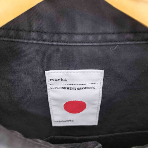 マーカ marka ネコ目ボタン コットン ボタンダウンシャツ メンズ JPN:1