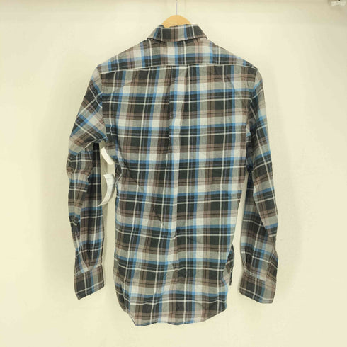 ブルックスブラザーズ BROOKS BROTHERS REGENT チェック柄 ボタンダウン 長袖シャツ メンズ import:XS