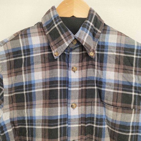 ブルックスブラザーズ BROOKS BROTHERS REGENT チェック柄 ボタンダウン 長袖シャツ メンズ import:XS