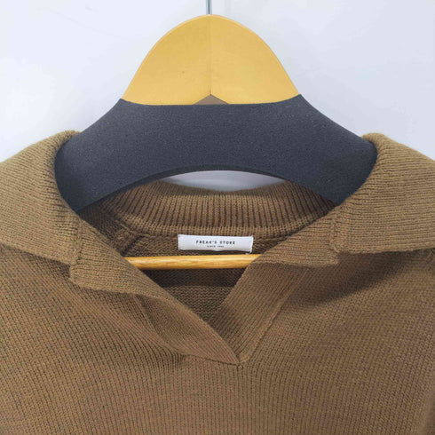 フリークスストア FREAKS STORE ポロ襟 スキッパー ニット プルオーバー レディース FREE