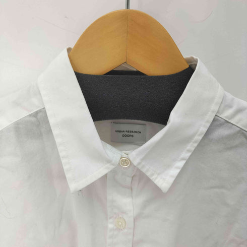 アーバンリサーチドアーズ URBAN RESEARCH DOORS 23AW コットンレギュラーカラーオーバーシャツ レディース JPN:M