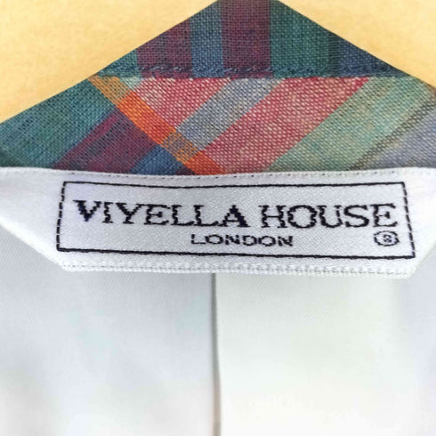 VIYELLA HOUSE マルチカラー 2B チェックジャケット メンズ