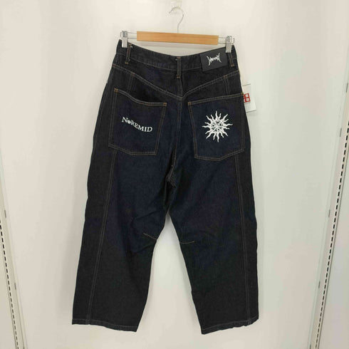 NOREMID RIGID SUPER BAGGY DENIM BLACK リジット スーパー バギーデニムパンツ STREET メンズ M