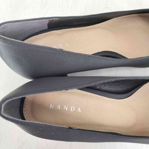 ランダ RANDA ビジューバックル パンプス レディース JPN:22