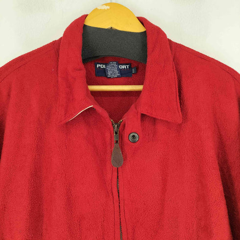 ポロスポーツラルフローレン POLO SPORT RALPH LAUREN 90S USA製 フリースジップアップスイングトップ メンズ XXL