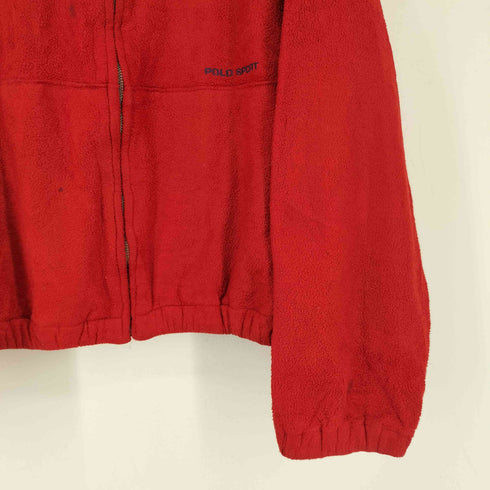 ポロスポーツラルフローレン POLO SPORT RALPH LAUREN 90S USA製 フリースジップアップスイングトップ メンズ XXL