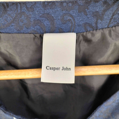 キャスパージョン CASPER JOHN TR & Paisley No-collar RidersTR&ペイズリーノーカラーライダース メンズ import:M