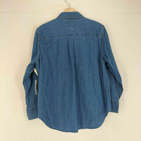 ユニクロジェイダブリューアンダーソン UNIQLO JW ANDERSON デニムオーバーサイズシャツ レディース JPN:S