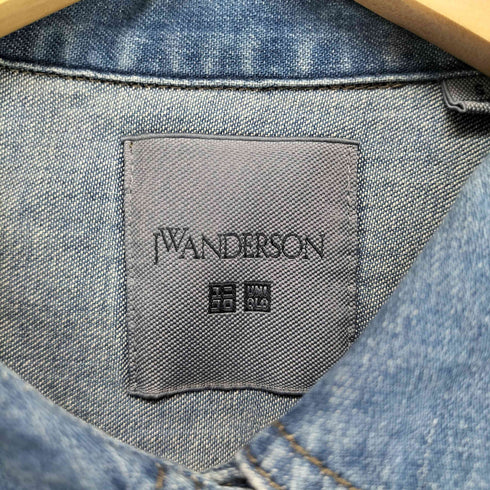 ユニクロジェイダブリューアンダーソン UNIQLO JW ANDERSON デニムオーバーサイズシャツ レディース JPN:S