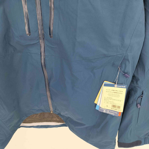 モンベル mont bell 3in1 Fall Line Parka 3in1 フォールライン パーカ マウンテンパーカー メンズ import:L
