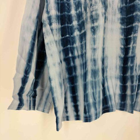 APHLOTUS 25SS Mercerized Tie-dye Crewneck LS Big Pullove メンズ import:M