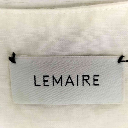 ルメール LEMAIRE コットンリネン スリーブレイヤードプルオーバー レディース 34