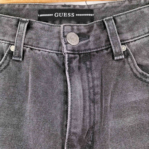 ゲス GUESS ブラックデニムパンツ メンズ
