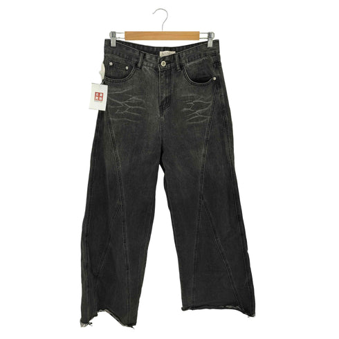 MENES washed baggy jeans ワイド バギー デニムパンツ STREET メンズ M